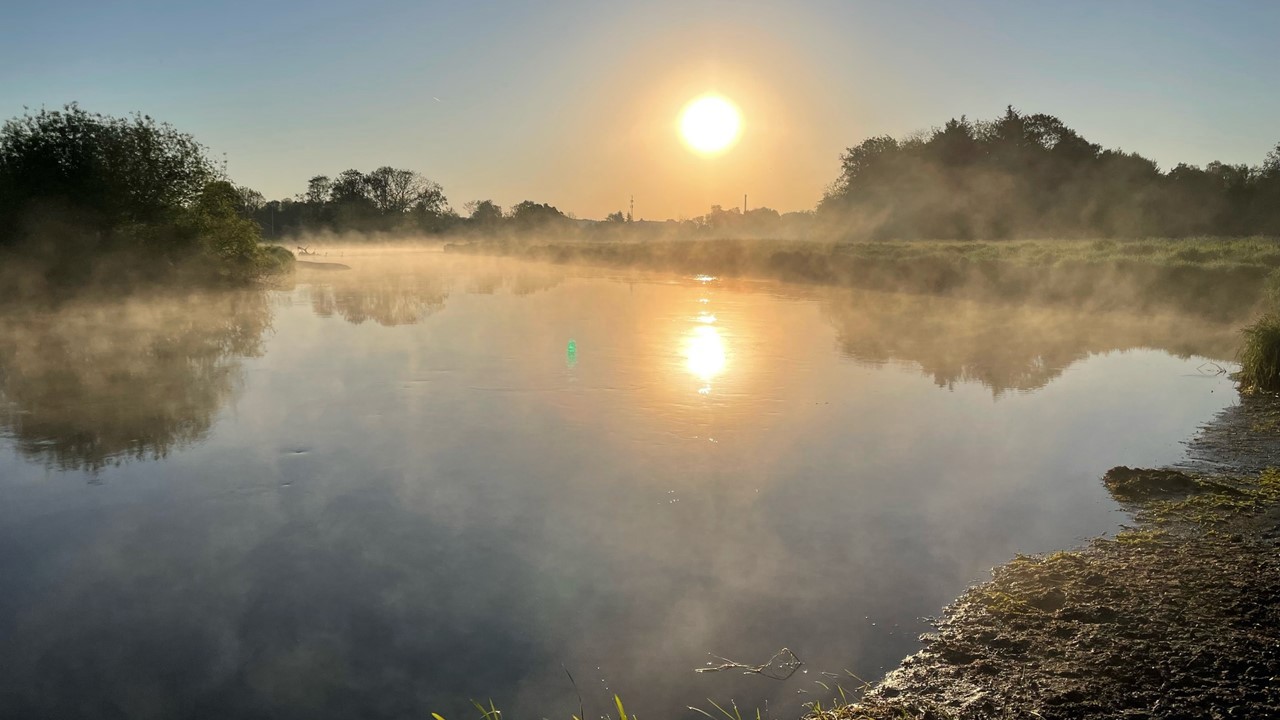 Gudenå Morgensolen Står Op 20 05 2024 1280X720